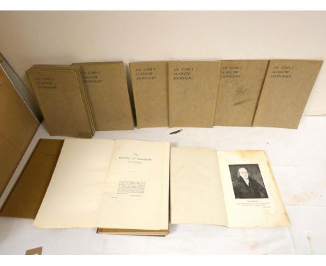 GOURLAY JAMES.&nbsp;&nbsp;The Kennedys of Auchtyfardle &amp; Other Papers. 7 near new copies. Fldg. pedigree. Orig. cloth bac