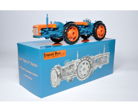 Universal Hobbies 1/16 diecast farm model issue comprising Doe Show Edition Doe Triple D Tractor. Some minor faults, exhaust 