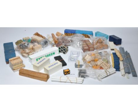 An extensive collection of truck model loads including beams, pipes, reels, girders and much more, as shown. Attributable mos