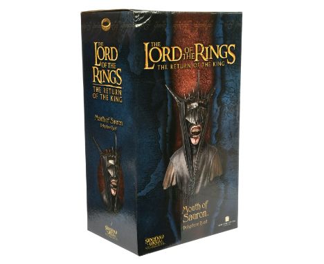 Sideshow Weta The Lord of the Rings The Return of the King Mouth of Sauron polystone bust, Excellent to Near Mint, within Goo