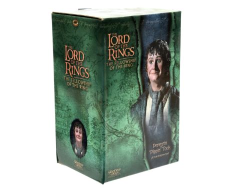 Sideshow Weta The Lord of the Rings The Fellowship of the Ring Peregrin "Pippin" Took 1/4 scale polystone bust, Excellent to 