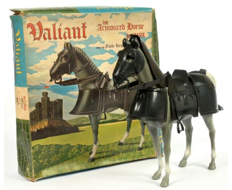 Marx Toys Noble Knights Series Valiant The Armoured Horse, Good, Complete, within Fair open box. See photo.&nbsp;