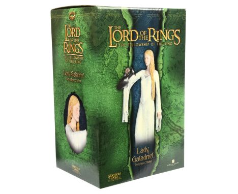 Sideshow Weta The Lord of the Rings The Fellowship of the Ring Lady Galadriel polystone statue, Excellent to Near Mint, withi