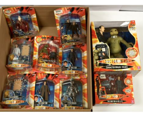 Character Doctor Who related action figures &amp; Character Walkie-Talkies, to include The Doctor &amp; R/C K-9, The Doctor R