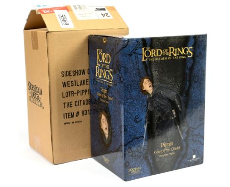 Sideshow Weta The Lord of the Rings The Return of the King Pippin Guard of the Citadel polystone figurine, Excellent to Near 