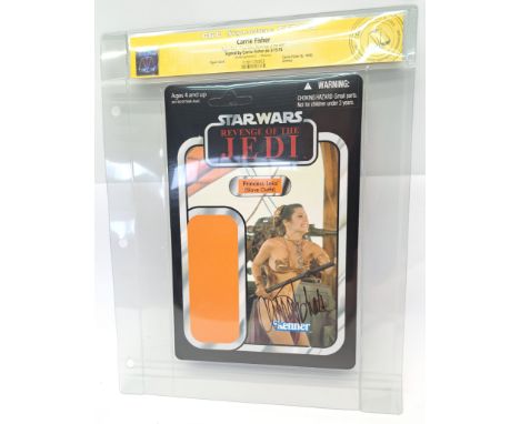 CGC Signature Series Star Wars Carrie Fisher signed Vintage Collection 64 Revenge Proof. Near mint to mint