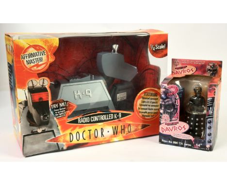 Character Doctor Who radio Controlled K-9 &amp; Product Enterprise Doctor Who infra red control Davros, both Excellent, withi