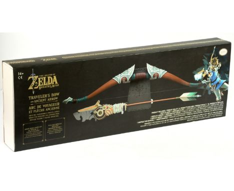 The Legend of Zelda Breath of the Wild Traveler's Bow &amp; Ancient Arrow full size replica, Good Plus, within Good Plus to E