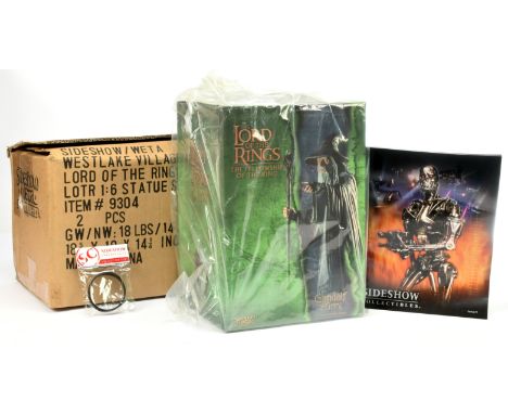Sideshow Weta The Lord of the Rings The Fellowship of the Ring Gandalf the Grey 1/6 scale polystone figurine, Sealed inside E