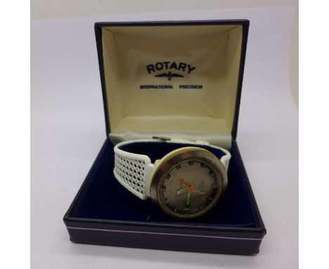 A Rotary Campus wristwatch, with box
