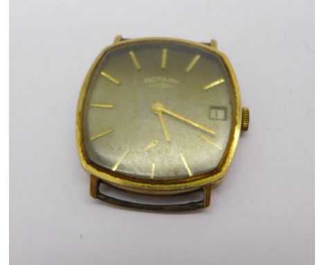A 9ct gold cased Rotary wristwatch