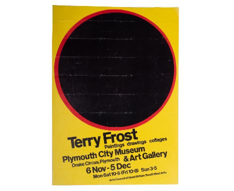 Eight exhibition posters 'Terry Frost', Plymouth City Museum 'Terry Frost', Plymouth City Museum 1988'Jeffery Camp', Serpenti
