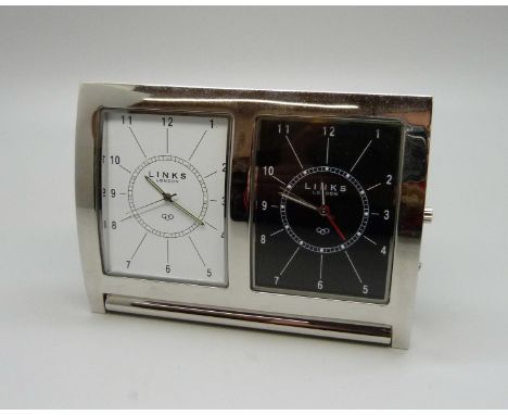 A Links of London travel clock 