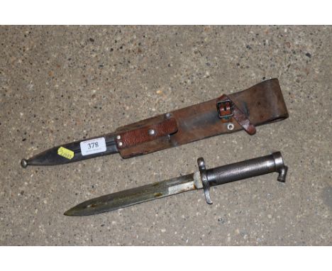 A Swedish model 1896 knife bayonet. This item can only be purchased by someone over the age of 18 and ID verification may be 
