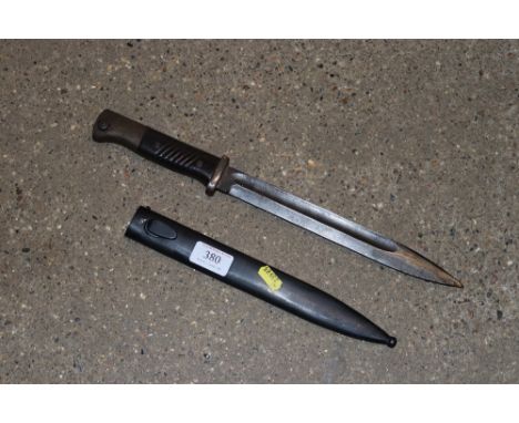 A German WWII K98 bayonet. This item can only be purchased by someone over the age of 18 and ID verification may be required.