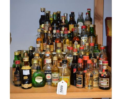 Alcohol Miniatures - Johnnie Walker Scotch whisky, Whyte and Mackay, King's Ransom Vladivar, Beefeater, Tia Maria, Malibu, Dr