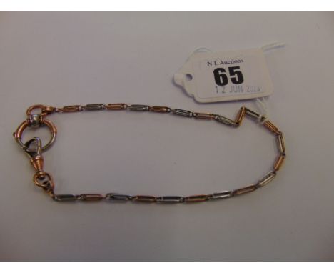 A Gold Albert chain, 12 grams