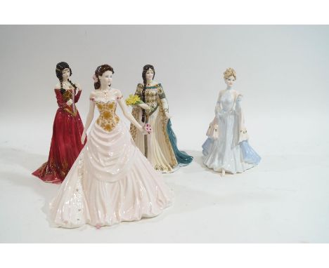 A Coalport Compton Woodhouse figure of 'Norma', boxed; a further Coalport figure 'A Dream Come True', limited edition 418/7,5