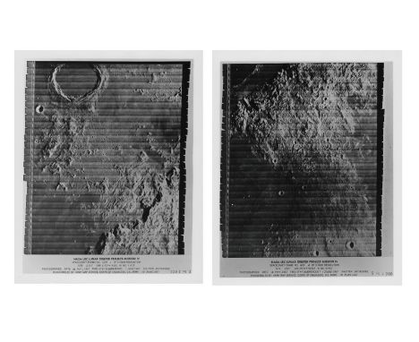 
	
		Four high resolution views of the lunar surface by Lunar Orbiter 4, including frames IV-109-H1&amp;2, IV-97-H2 and IV-13