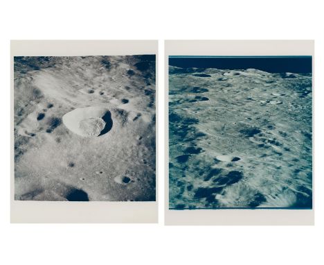 
	
		Thomas Stafford, Eugene Cernan or John Young
		A pair of orbital studies of lunar terrain: Keeler U and Ventris craters
