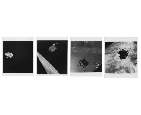 
	
		Russell Schweickart or James McDivitt, Dave Scott
		Command and Lunar modules test the lunar landing configuration
		Apo