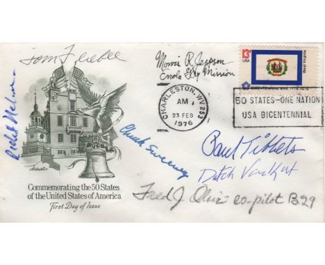 ATOMIC BOMB: A First Day Cover issued to commemorate the 50 States of the United States of America and featuring a design inc