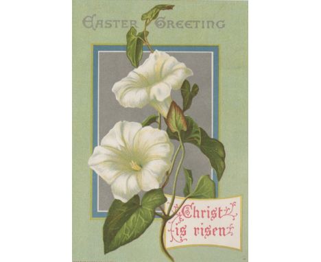 VICTORIA: (1819-1901)Queen of the United Kingdom Great Britain & Ireland 1837-1901. Vintage signed and inscribed Easter Greet