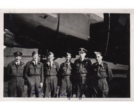 KNIGHTS ROBERT: (1921-2004) British Royal Air Force Flight Lieutenant, a bomber pilot with 617 Squadron who participated in t