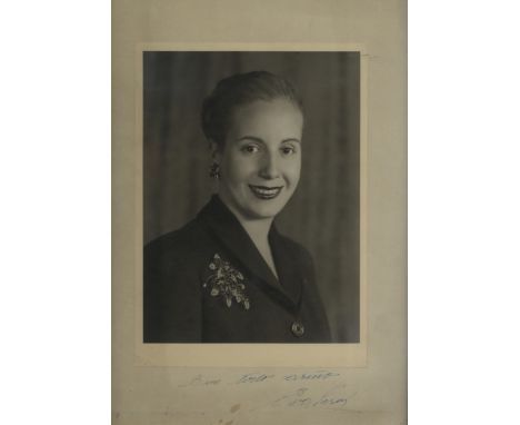 PERON JUAN: (1895-1974) President of Argentina 1946-55 & 1973-74 & EVA (1919-1952) First Lady of Argentina 1946-52, second wi