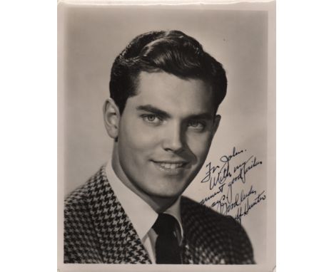HUNTER JEFFREY: (1926-1969) American Actor, remembered for his role as Captain Christopher Pike in the original pilot episode