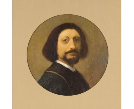 Style of Degio Valazquez, portrait study "J", framed as an oval