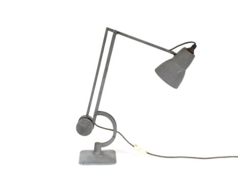 A mid-20th Century counter balanced Angle Poise style lamp