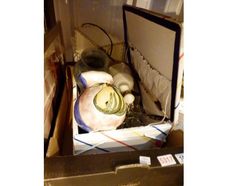 Lamp and mixed items