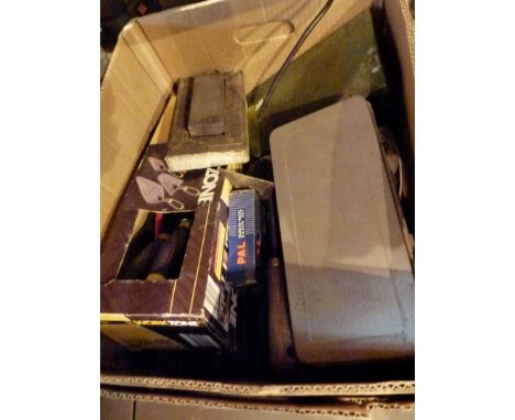 Box of tools and fixings 