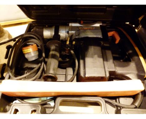 Challenge 900W SDS rotary hammer drill, cased