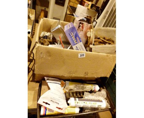 Box of mixed tools etc