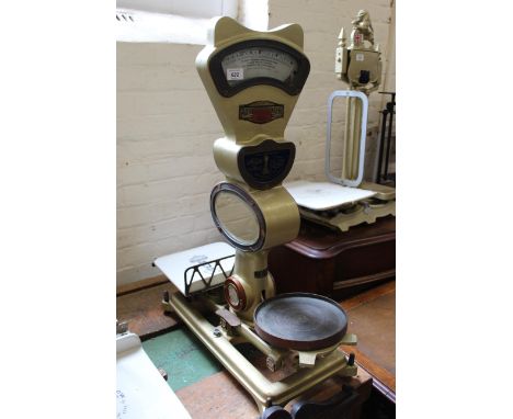 A late 19th Century set of scale by Yardell &amp; Son "True Weight System"