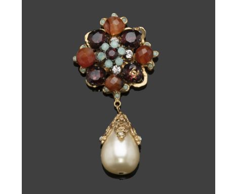 Sold at Auction: CHANEL (Automne-hiver 2008/09) BROCHE-PENDENTIF