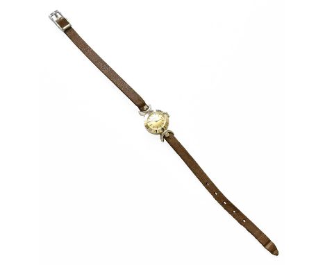 A Lady's 18 Carat White Gold Diamond Set Wristwatch, signed Girard Perregaux with Girard Perregaux box
