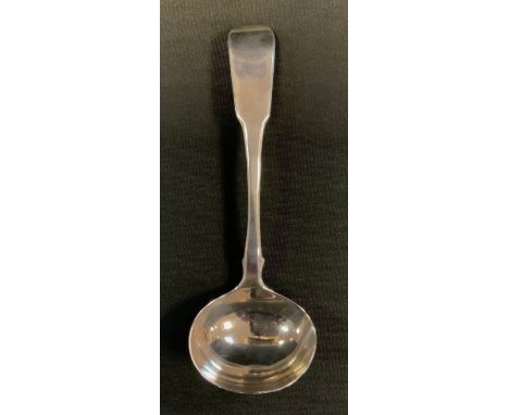A George III silver sauce ladle, Sarah &amp; John William Blake, London 1811, 1.72 ozt 