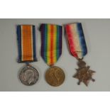VINCENT BARON. RAMC (T). ROYAL MEDICAL CORP. PTE 1607. TRIO with ribbons.