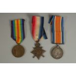CHARLES R. BATCHELOR. R SUSS. R. PTE 6843. TRIO with ribbons.