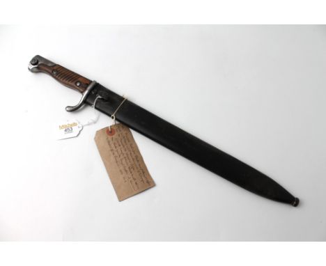 First World War British and French bayonet 