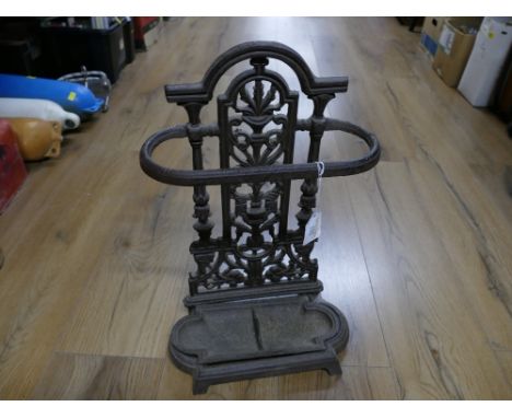 Cast iron stick stand