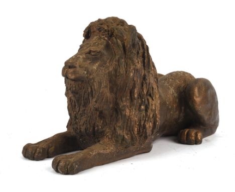 Gerry Anderson: Joe 90 (1968-1969) - Original Prop, hand-painted, fibre glass resin model lion, screen used, and featured in 