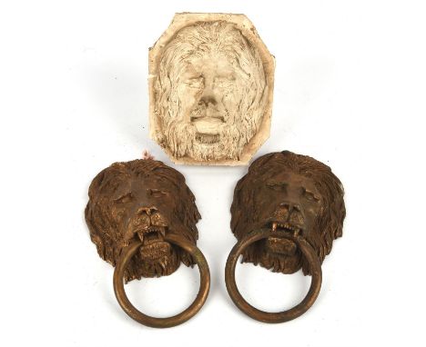 Gerry Anderson: Joe 90 (1968-1969) -  Two Original prop lion door knockers, screen used, and featured in episode 'King For A 