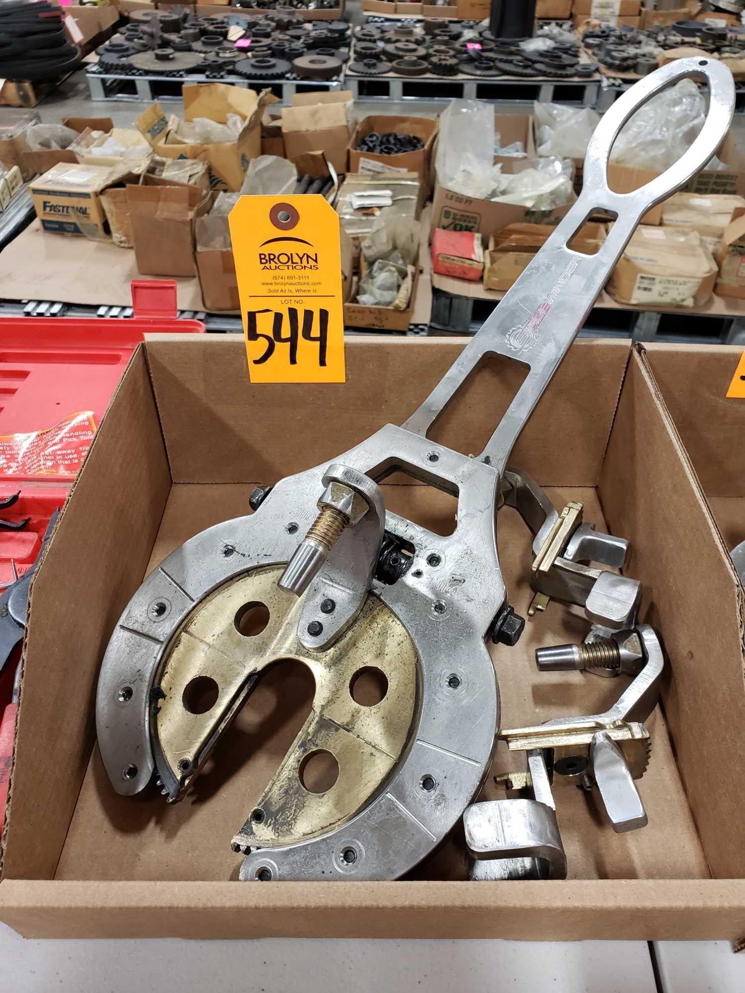 Surewinder garage door torsion spring winding tool system. Consignor