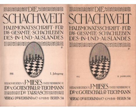 Die Schachwelt. Halbmonatsschrift für das gesamte Schachleben des In- und Auslandes. Herausgegeben von J. Mieses unter Mitwir