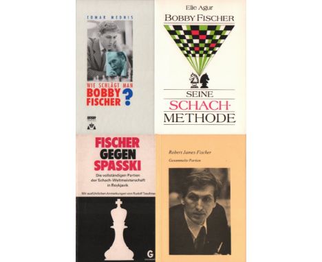 Mednis, Edmar. Wie schlägt man Bobby Fischer? Einführung von Robert Byrne. Berlin, Sport, 1993. 8°. Mit 12 Textabb. und viele