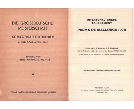 Bad Oeynhausen 1941. Rellstab, L. und K. Richter. Die Grossdeutsche Meisterschaft. Schachmeisterturnier in Bad Oeynhausen, 19